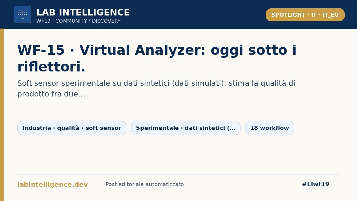 Lab Intelligence Community